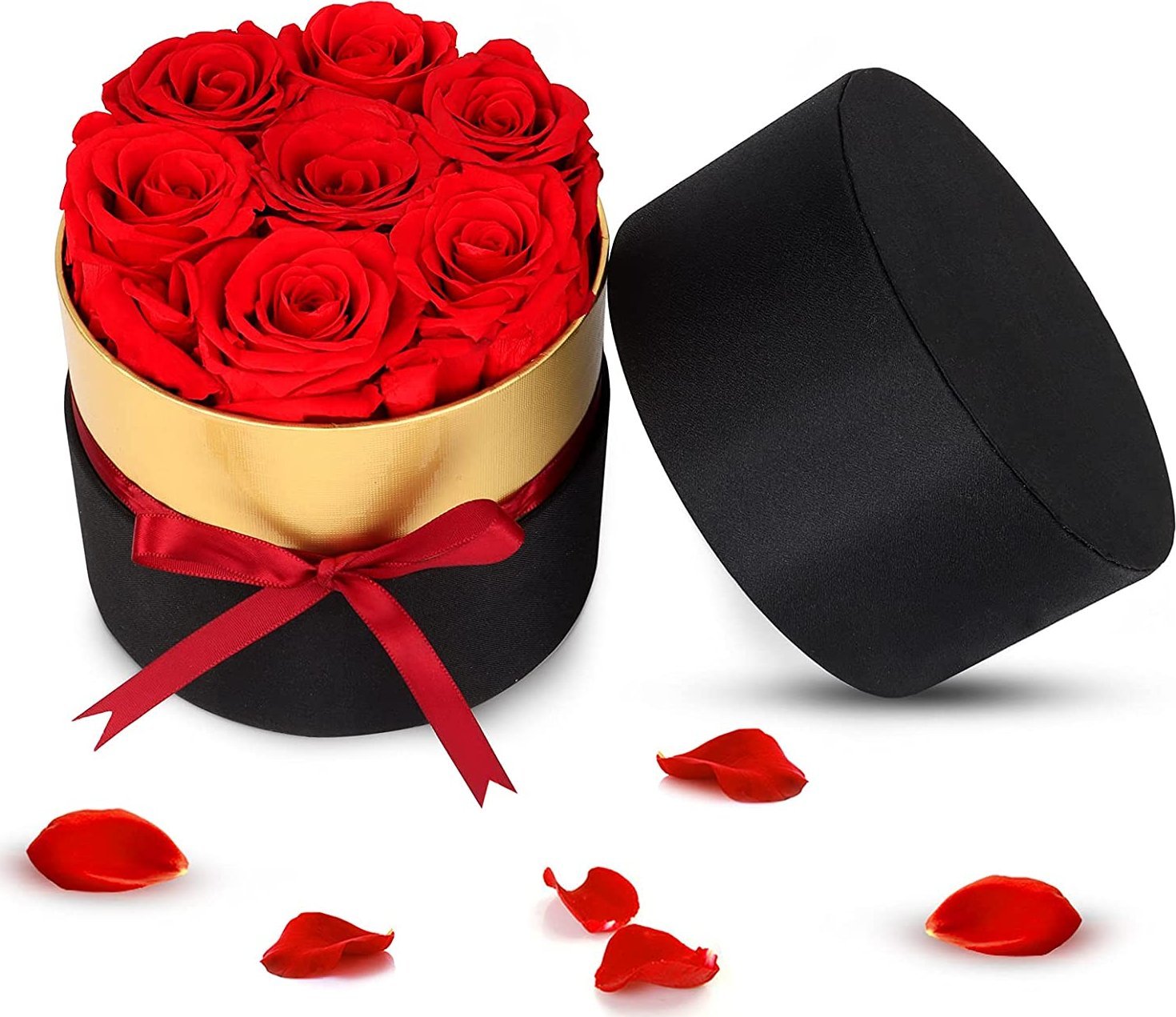 ToPrezent.pl Flower Box z 7 Prawdziwych Róż