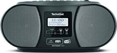 Radioodtwarzacz TechniSat DIGITRADIO 1990 (black, DAB +, FM, Bluetooth, CD)