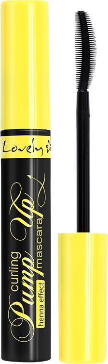 Lovely LOVELY_Pump Up Curling Mascara tusz do rzęs z efektem henny Black