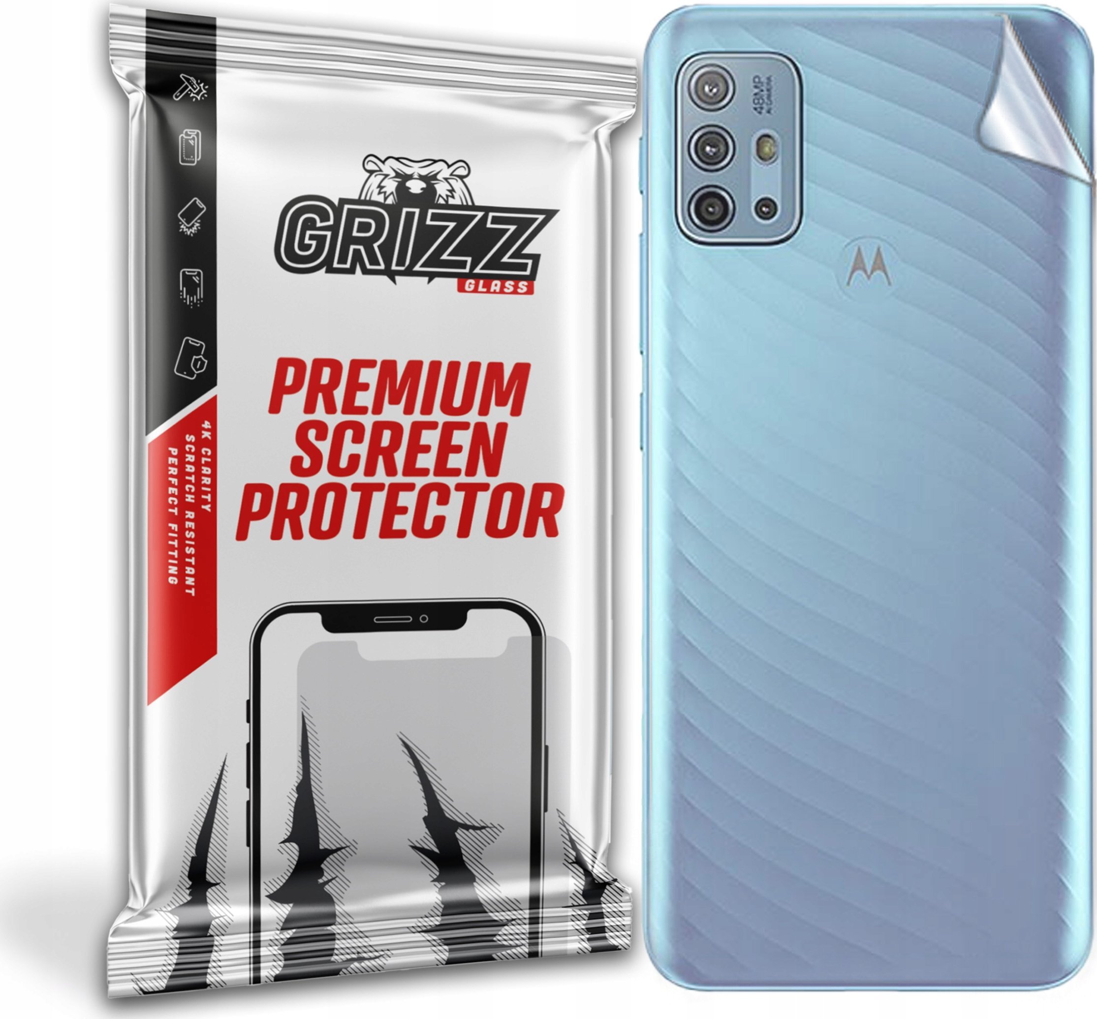 GrizzGlass Folia na tył Grizz Motorola Moto G10 Power