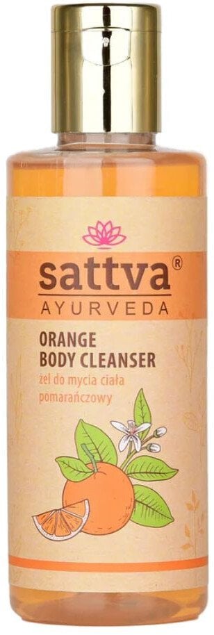 Sattva Body Wash żel do mycia ciała Orange 210ml