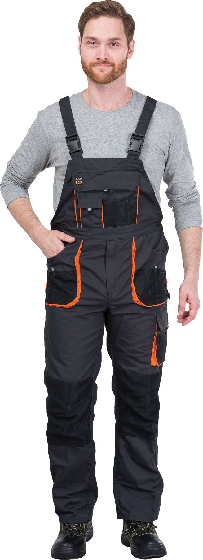 Reis Foreco - Spodnie Robocze Ogrodniczki Monterskie 56