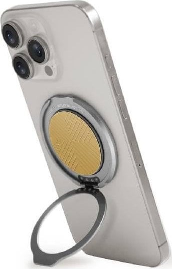 UNIQ Gripfit 360 Magnetic Mount&Kickstand Magnetic Holder yellow/canary yellow