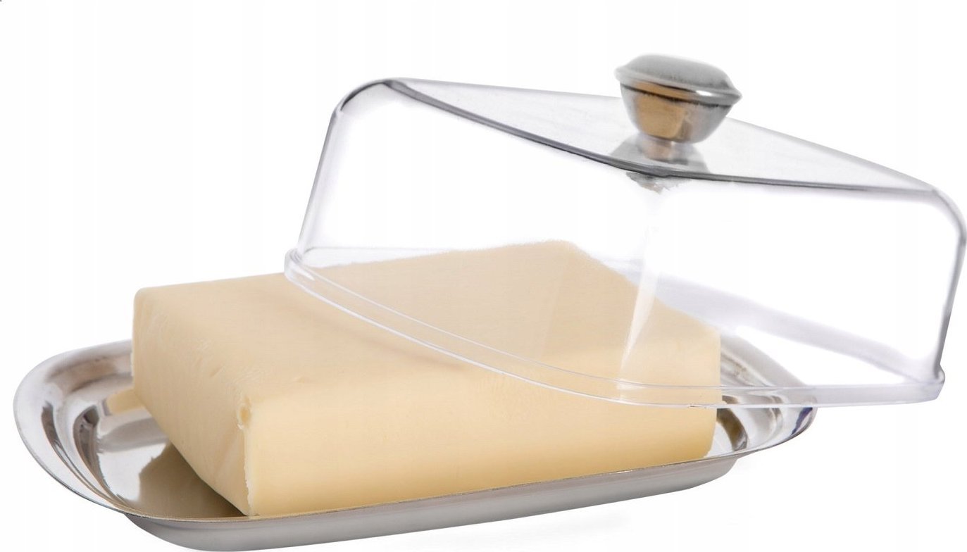 Maselniczka Kadax Maselnica Z Przeźroczystą Pokrywą Wygodny Uchwyt