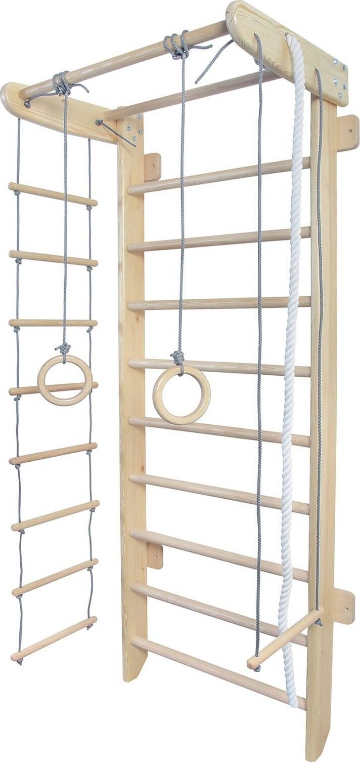 Małpiszon Drabinka gimnastyczna przyścienna drewno Numi Irelio