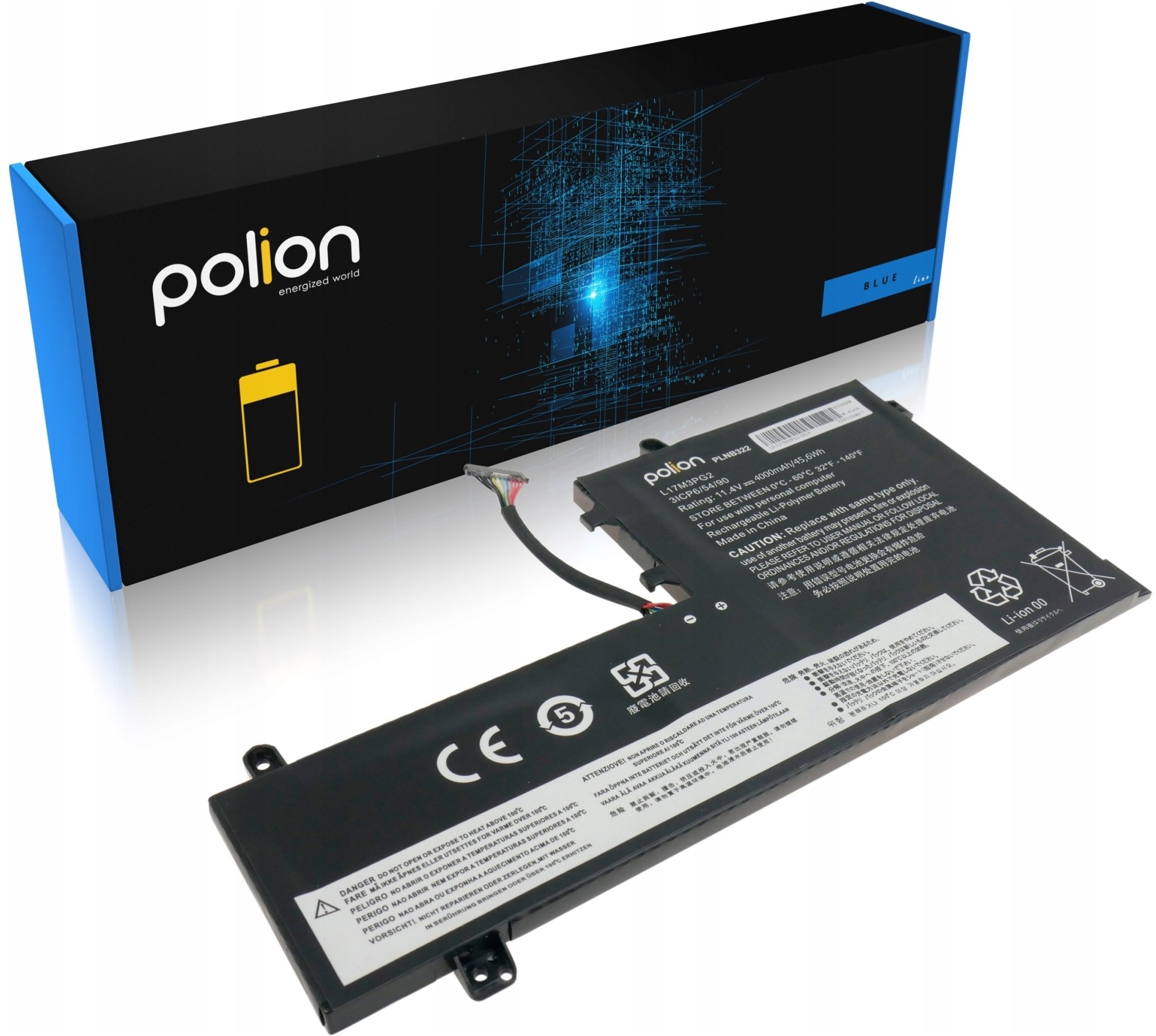 Bateria do laptopa LENOVO L17M3PG2 Legion Y530 Y545 Y570 4000mAh