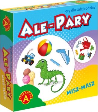 Alexander Ale pary Misz-Masz mała gra podróżna p18