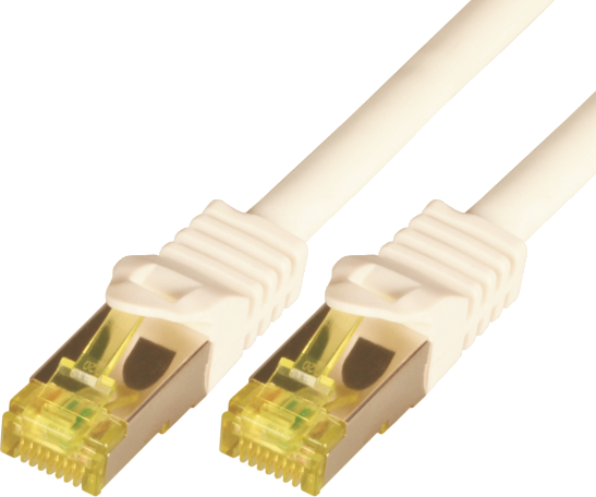 Mcab Patchcord, Cat7, S-FTP, PIMF, LSZH, 2m, biały (3758)