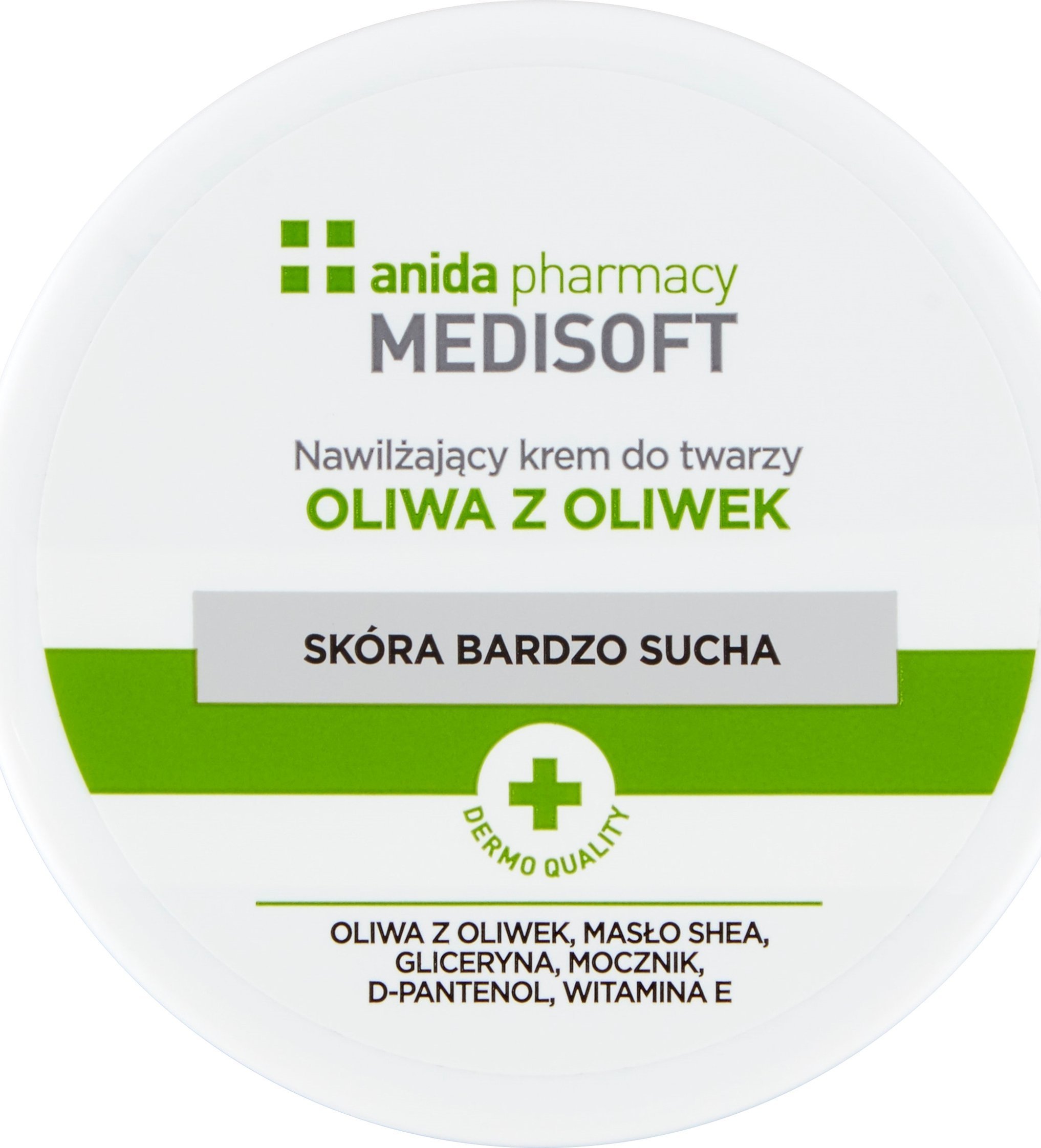 Anida ANIDA_Medisoft wygładzający krem do twarzy Oliwa z Oliwek 100ml