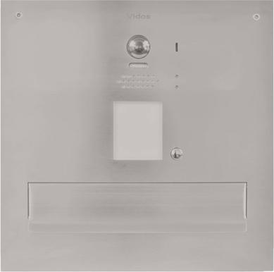 VIDOS Skrzynka na listy Vidos DUO S1201-SKM z wbudowanym wideodomofonem