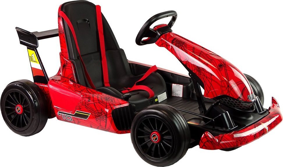 Lean Cars Gokart Na Akumulator XMX619 Czerwony Lakierowany Spider