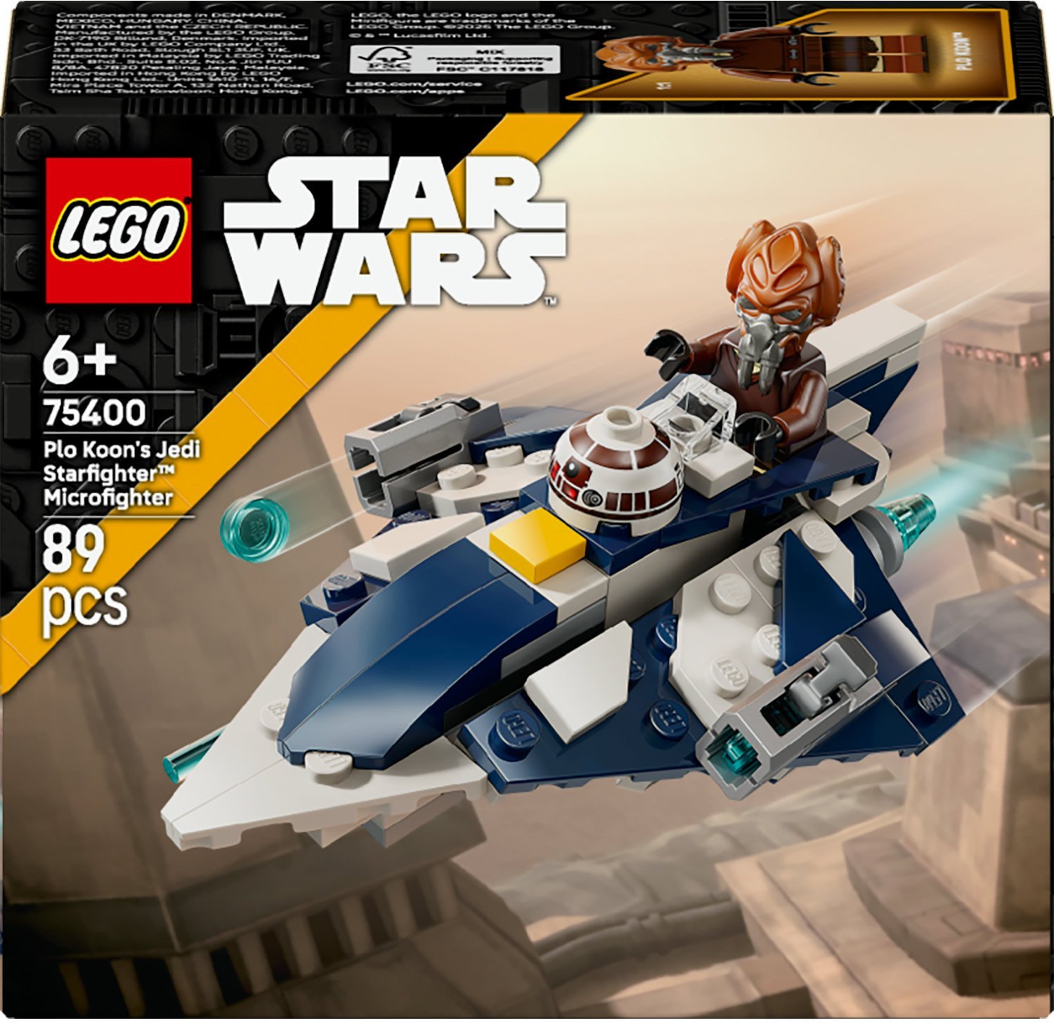 LEGO Star Wars Mikromyśliwiec Jedi Plo Koona (75400)
