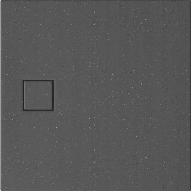 Brodzik Cersanit W S932-162 SET B455 BRODZIK KWADRATOWY TAKO SLIM 90X4 SZARY MAT ( S932-150 ) + SYFON (VIRT)// KNC.B.TAKO.KW.90X4-SZ+SYF