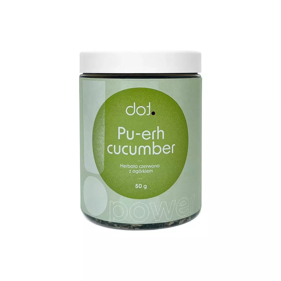 dot. Herbata czerwona Pu-erh Cucumber 50g