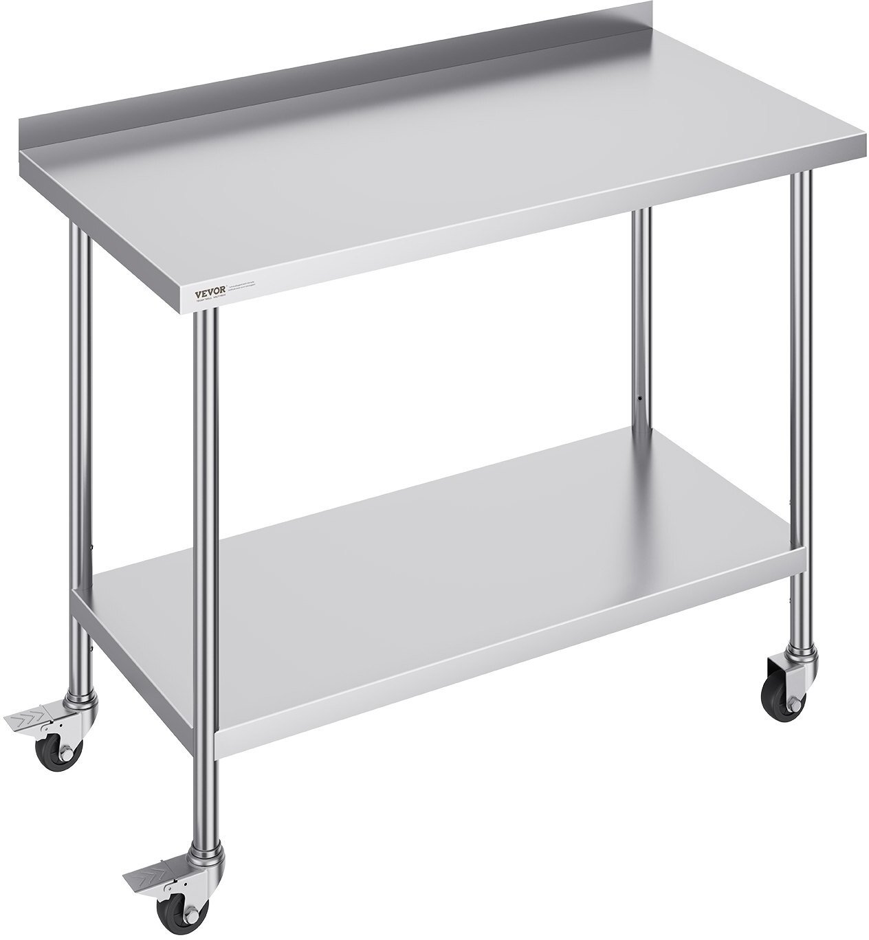 Stół Roboczy ze Stali Nierdzewnej 100x121x61cm