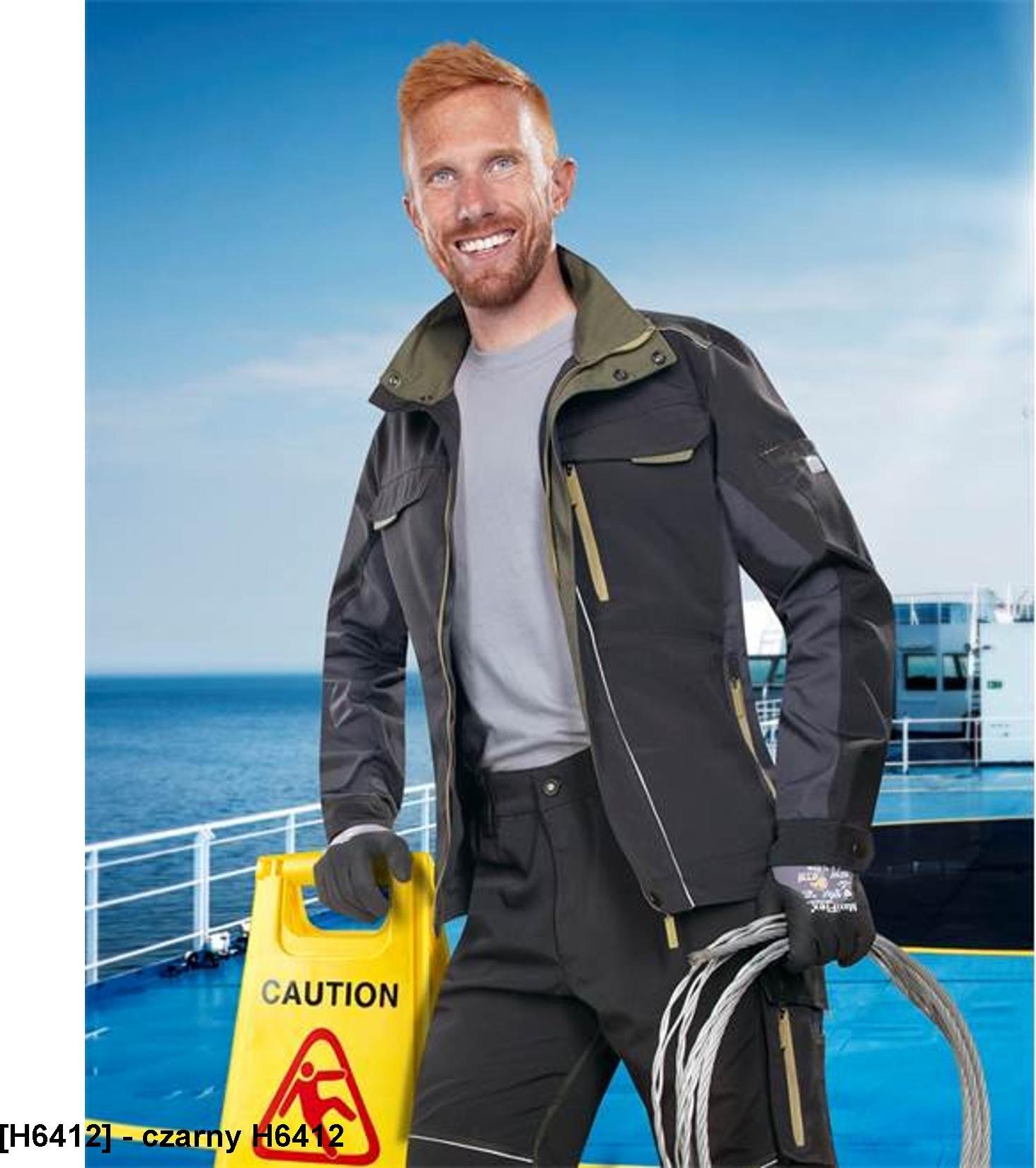 Ardon ARDON URBAN - bluza - czarny H6412 5XL