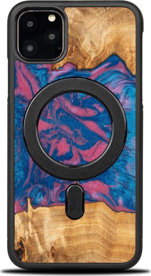 BeWood Etui Bewood Unique na iPhone 11 Pro Max - Neons - Vegas z MagSafe
