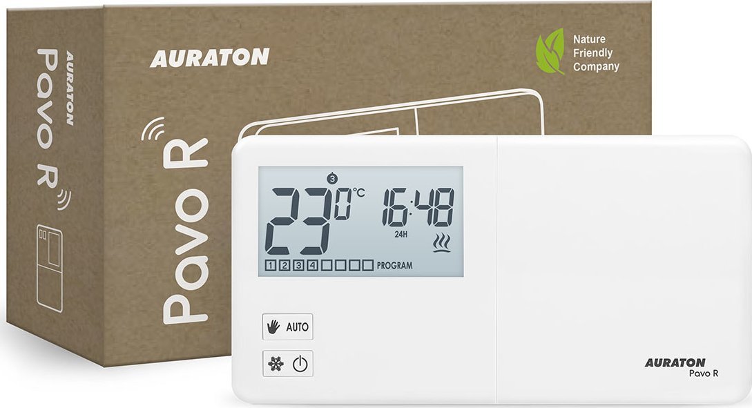 Auraton AURATON Pavo R - Tygodniowy, bezprzewodowy regulator temperatury (nadajnik), (następca modelu 2030R)
