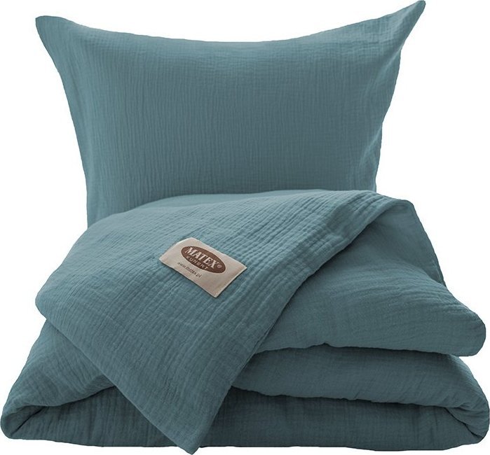 Multitex Pościel 160 x 200 3cz Bawełniana Muślinowa 34