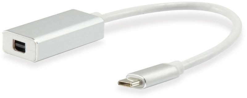 Adapter USB Equip USB-C - DisplayPort Mini Biały (133457)