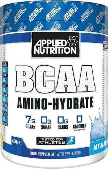 Applied Nutrition Applied Nutrition - Amino-Hydrat BCAA, Icy Blue Raz, Proszek, 450g