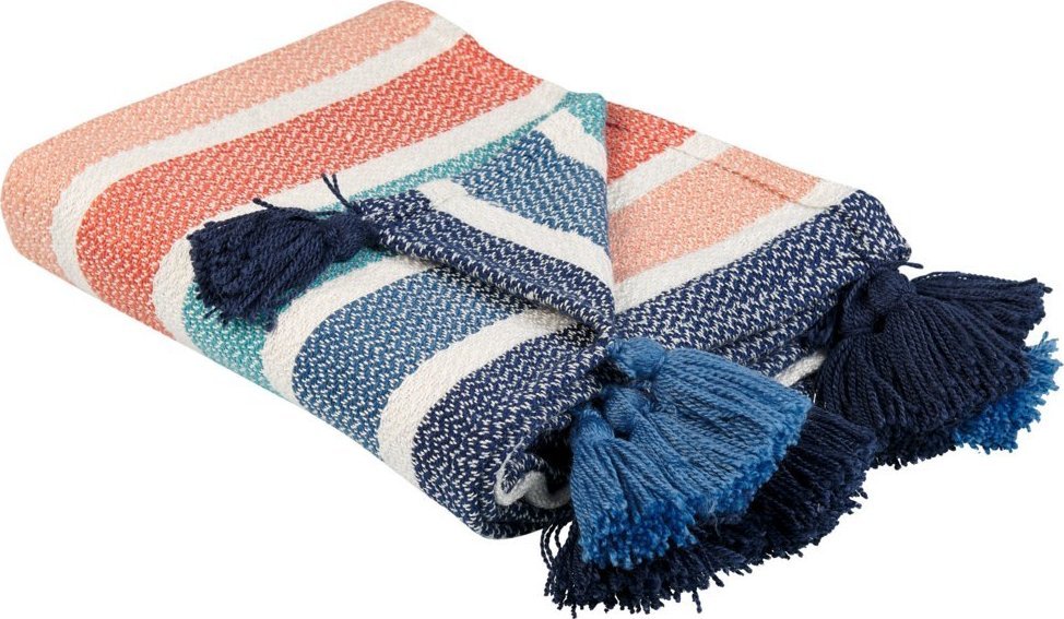 Beliani Koc 130 x 150 cm wielokolorowy SENBUK