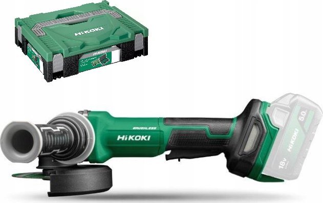 Szlifierka Hikoki HIKOKI.ANGLE GRINDER. 18V G1813DFWQZ 125mm 2x5.0Ah BL HITSYSTEM DEAD SWITCH