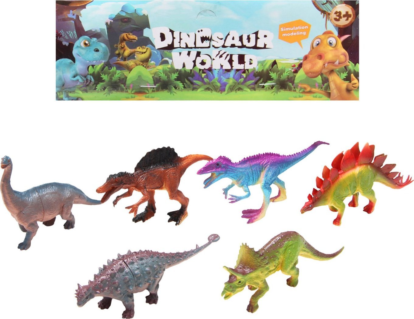 DINOZAURY 6 SZTUK