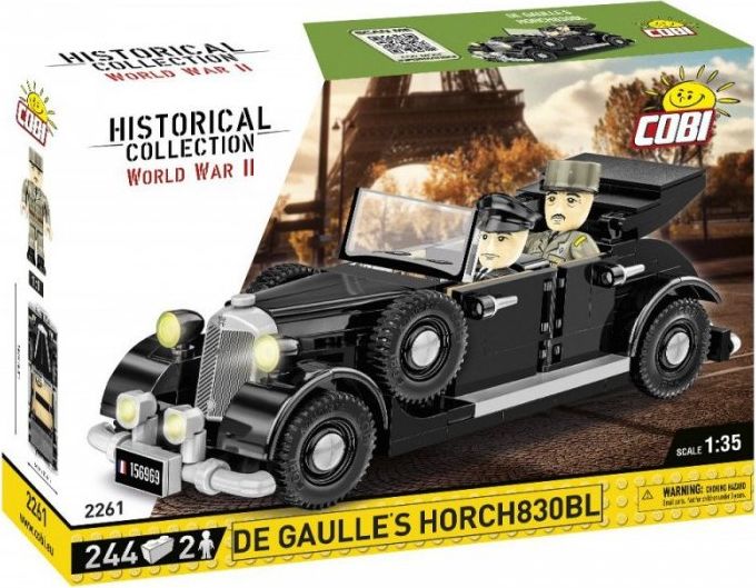 Cobi Historical Collection WWII De Gaulle's Horch830BL (2261)
