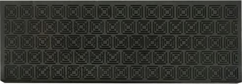 Multi Decor Nakładka na schody antypoślizgowa gumowa 73x24 cm czarna