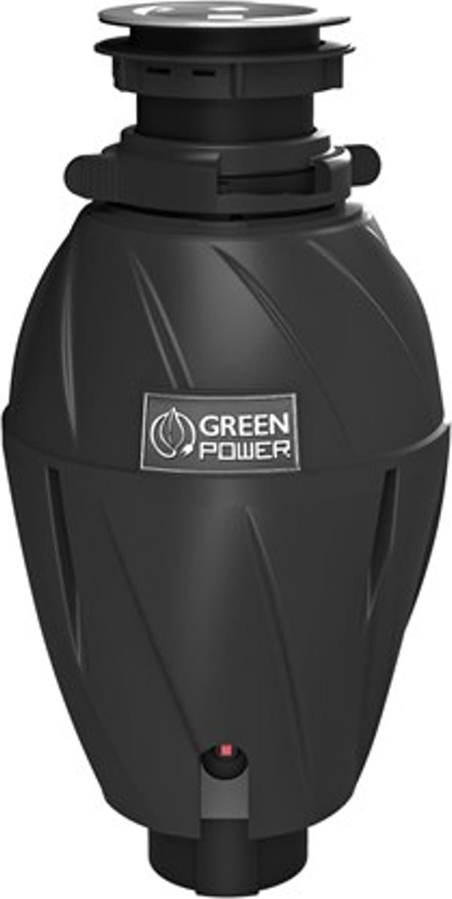 Elleci Elleci | Kitchen Waste Grinder | TDH01000BK Green Power 1 HP DeLuxe | 750 W | 1070 ml | 2800 RPM | Black