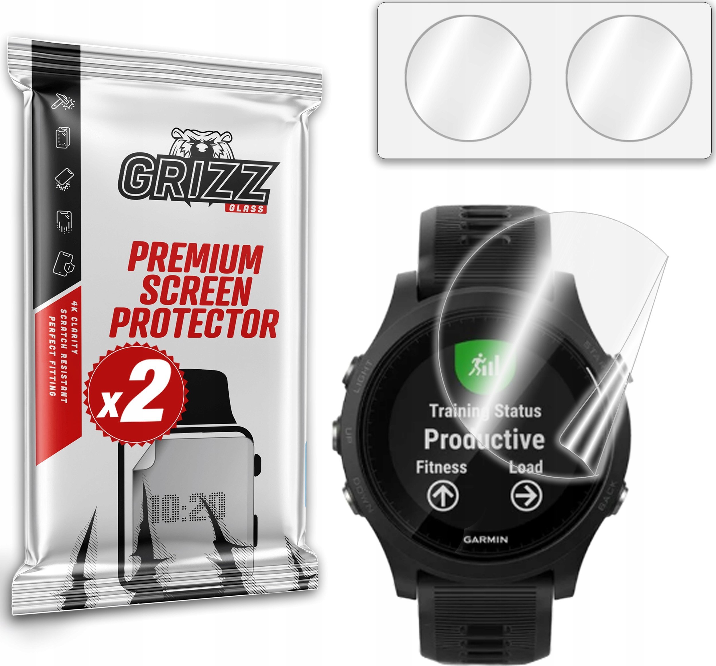 GrizzGlass Folia ceramiczna GrizzGlass CeramicFilm do Garmin Forerunner 935
