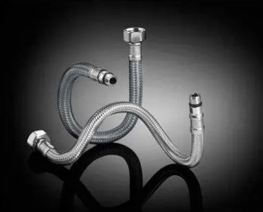 Wężyk przyłączeniowy Tucai Wężyk do wody TAQ-GRIF-ACB H3/8-M10x1 końcówka krótka L=40 cm w oplocie polimerowym ACB [10/100]