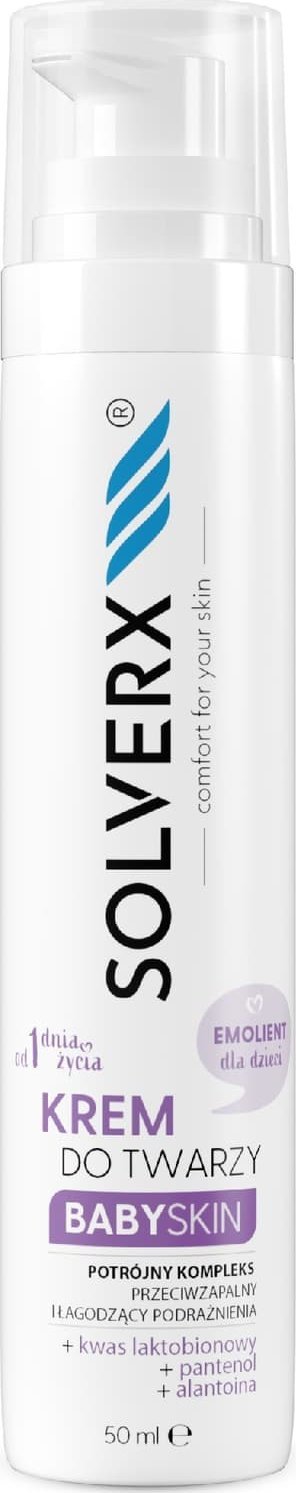 Solverx SOLVERX BABY SKIN Krem do twarzy 50ml&