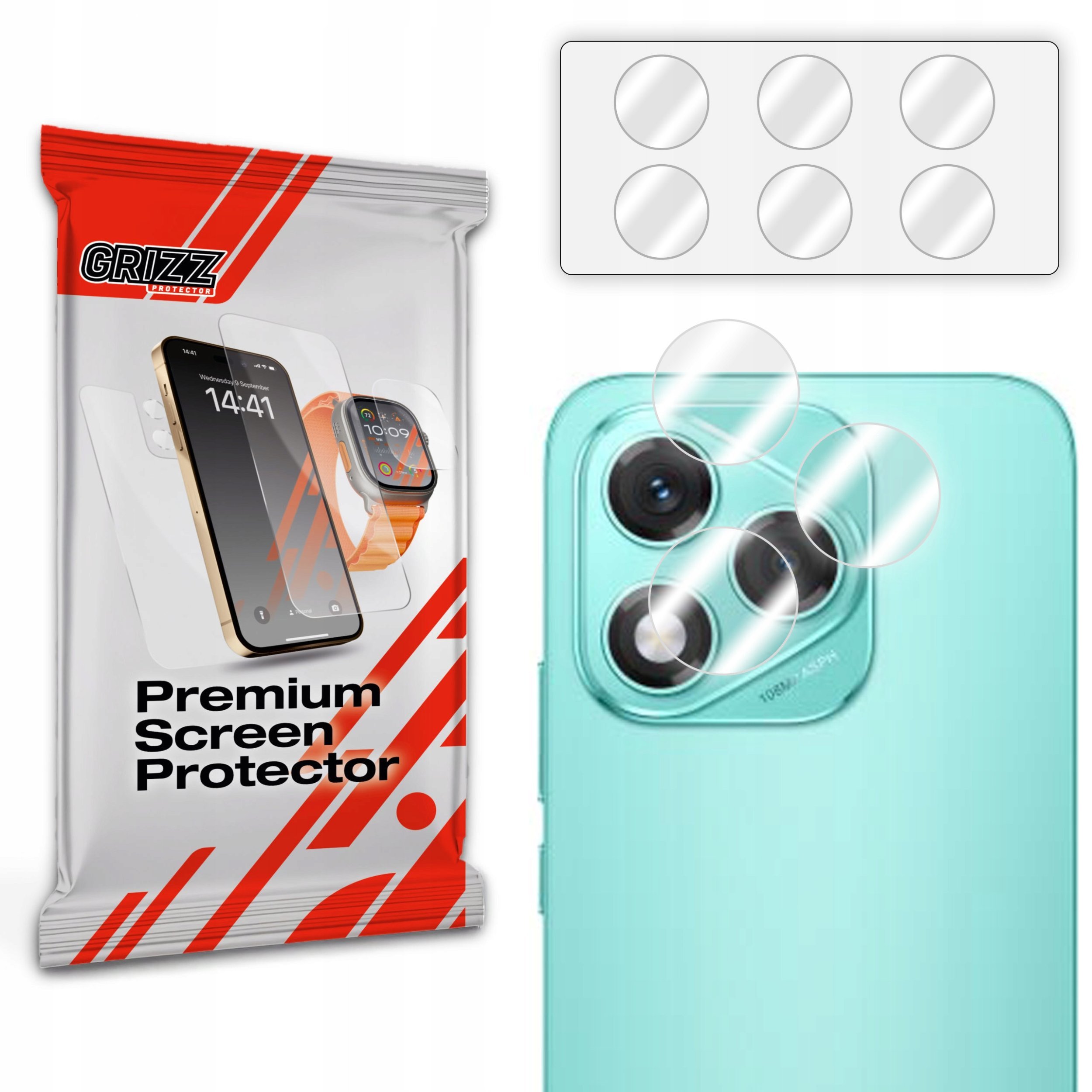 Szkło na aparat GrizzGlass HybridGlass Camera do Honor 400 Lite