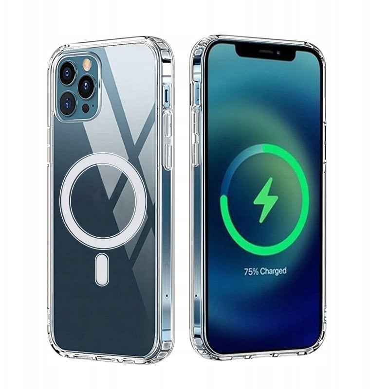 Nakładka Anti Shock Magsafe case do Samsung Galaxy S24 Ultra transparentny