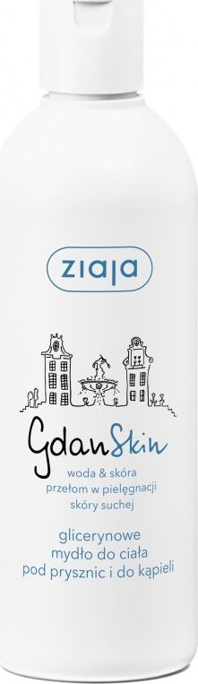 Ziaja GdanSkin glicerynowe mydło do ciała pod prysznic i do kąpieli 300ml