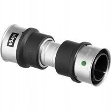 Dwuzłączka 20 stal szlachetna - nierdze / blyszczacy