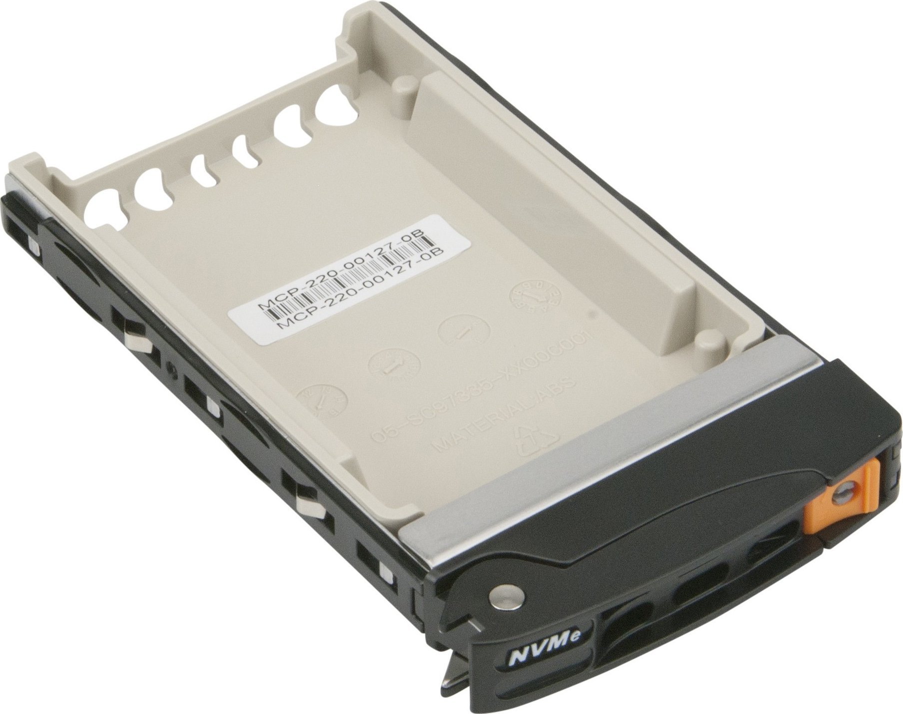 SuperMicro Supermicro Black (Gen 3) Hot-Swap 2.5" NVMe Drive Tray