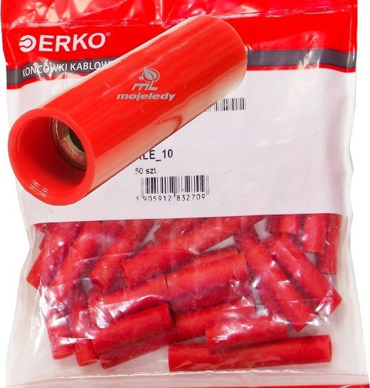 Erko Złączka kablowa izolacyjna cynowana 50szt. - KLE_10/50