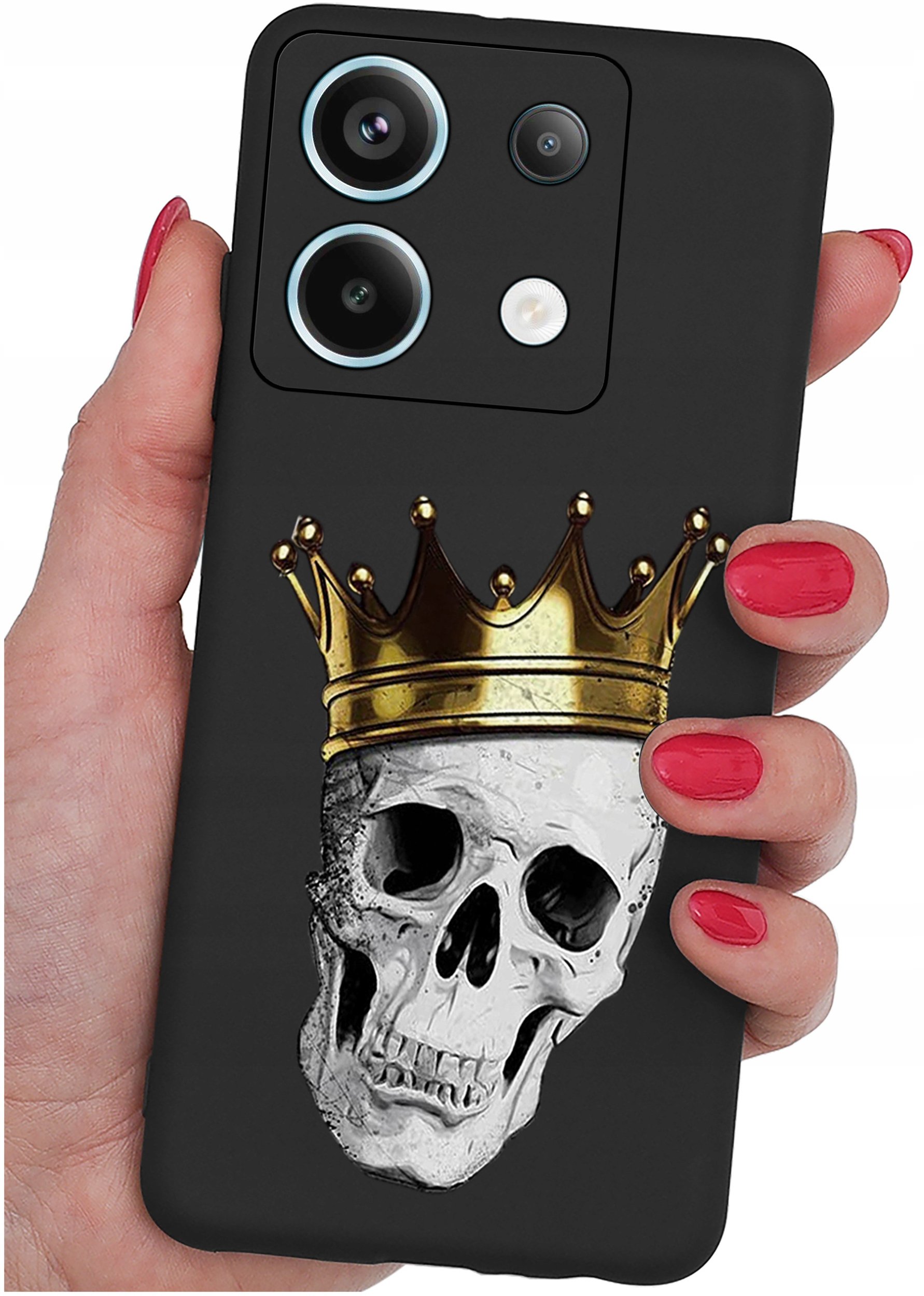 ETUI do Xiaomi Redmi Note 13 Pro 5G WZORY |SILIKONOWE MATT CASE +SZKŁO 9H