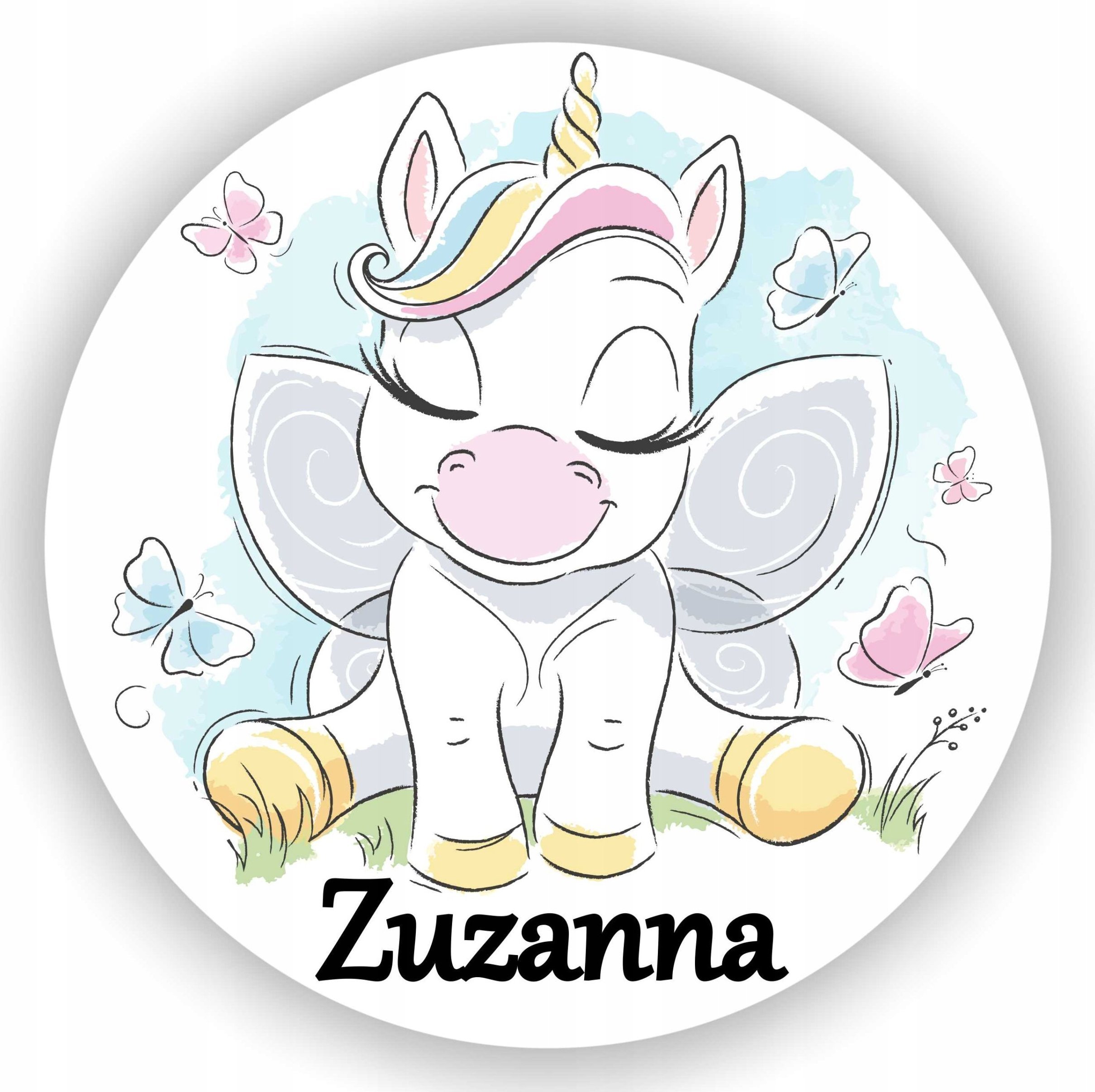 naSciane Lampka nocna LED KUCYK z imieniem jednorożec pony