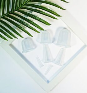 Yeye Bańki chińskie do masażu twarzy i ciała Yeye Biały