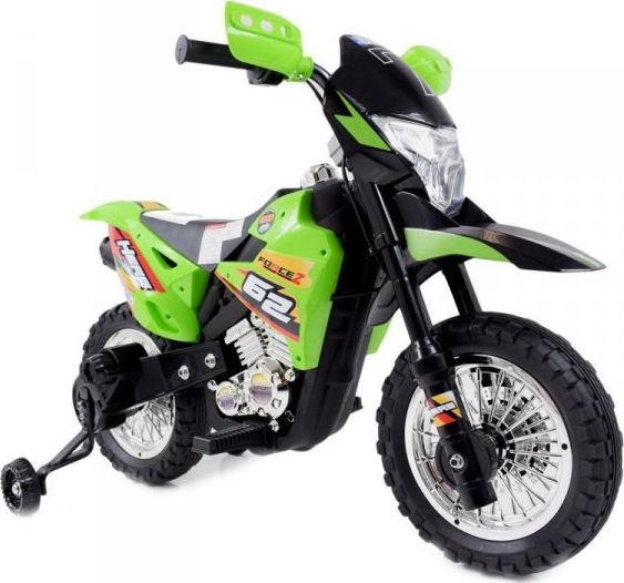 Super-Toys NAJNOWSZY MOTOR CROSSOWY FORCE II, ŚWIATŁA, DŹWIĘKI /BDM0912 uniwersalny
