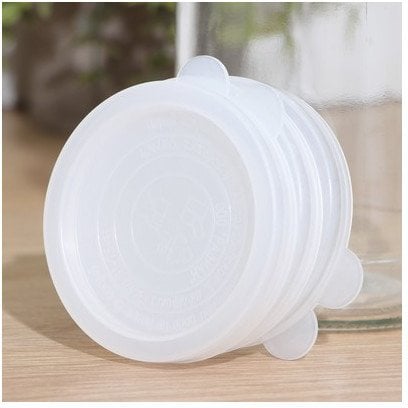 PLASTIC JAR CAPS WITH ONE GRIP
