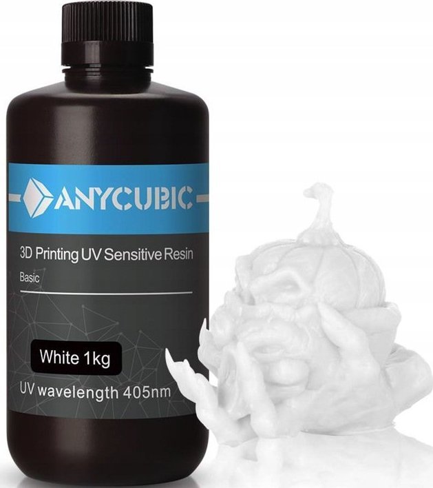 Anycubic Żywica White Biała Biały 1L 1kg