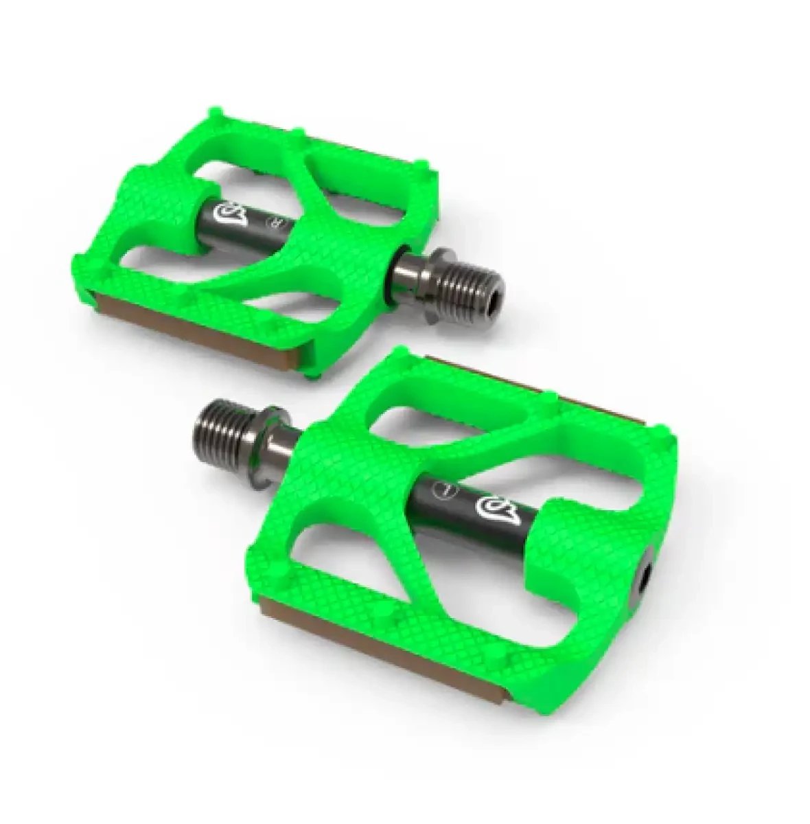 EARLY RIDER ER P1 Resin Pedalai 9/16 žalias