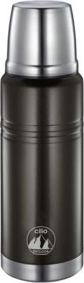 Cilio Termos turystyczny Monte 0.75 l Czarny