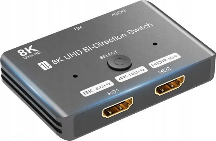 Spreest ROZDZIELACZ HDMI2.1 SWITCH PRZEŁĄCZNIK 8K SPLITTER