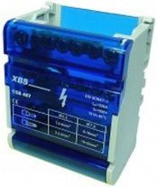 Ergom Blok listew rozdzielczych 4-biegunowy 100A EBR 4-7/100 (R33RA-02020200101)